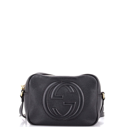 GUCCI Soho Disco Crossbody Bag Leather Small