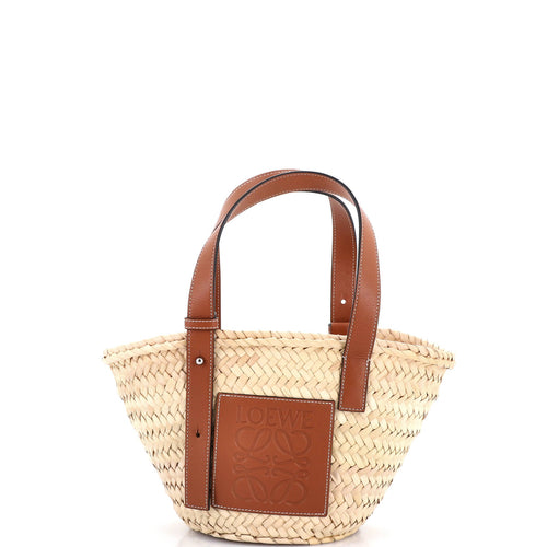 LOEWE Basket Tote Raffia Small