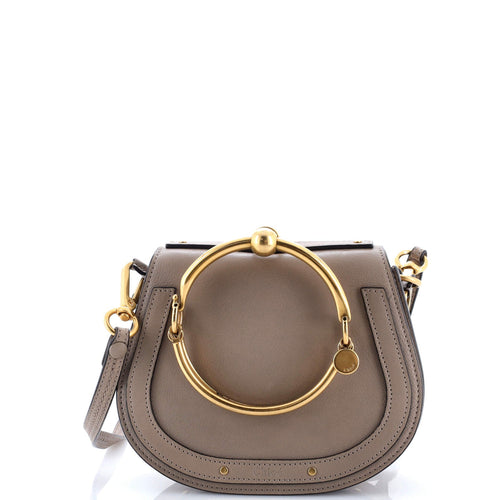 CHLOE Nile Crossbody Bag Leather Small