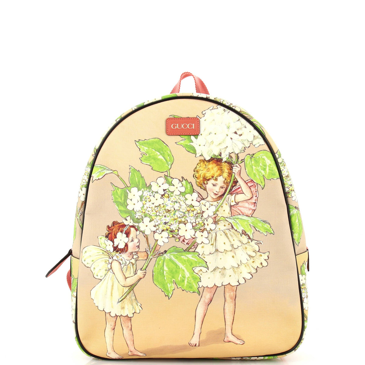 Gucci GUCCI Children's Zip Backpack Printed Coated Canvas