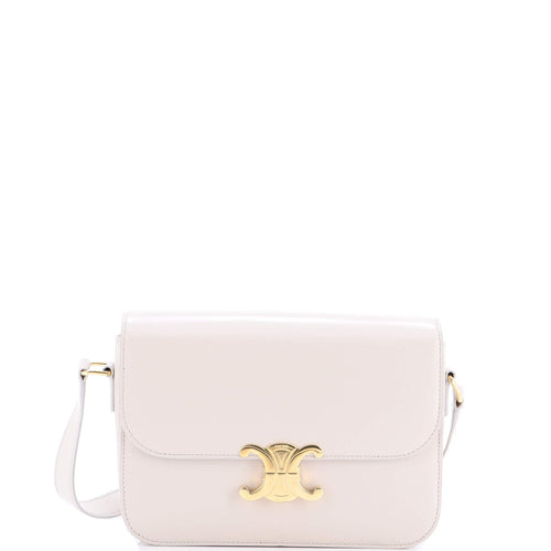 CELINE Triomphe Shoulder Bag Smooth Calfskin Medium