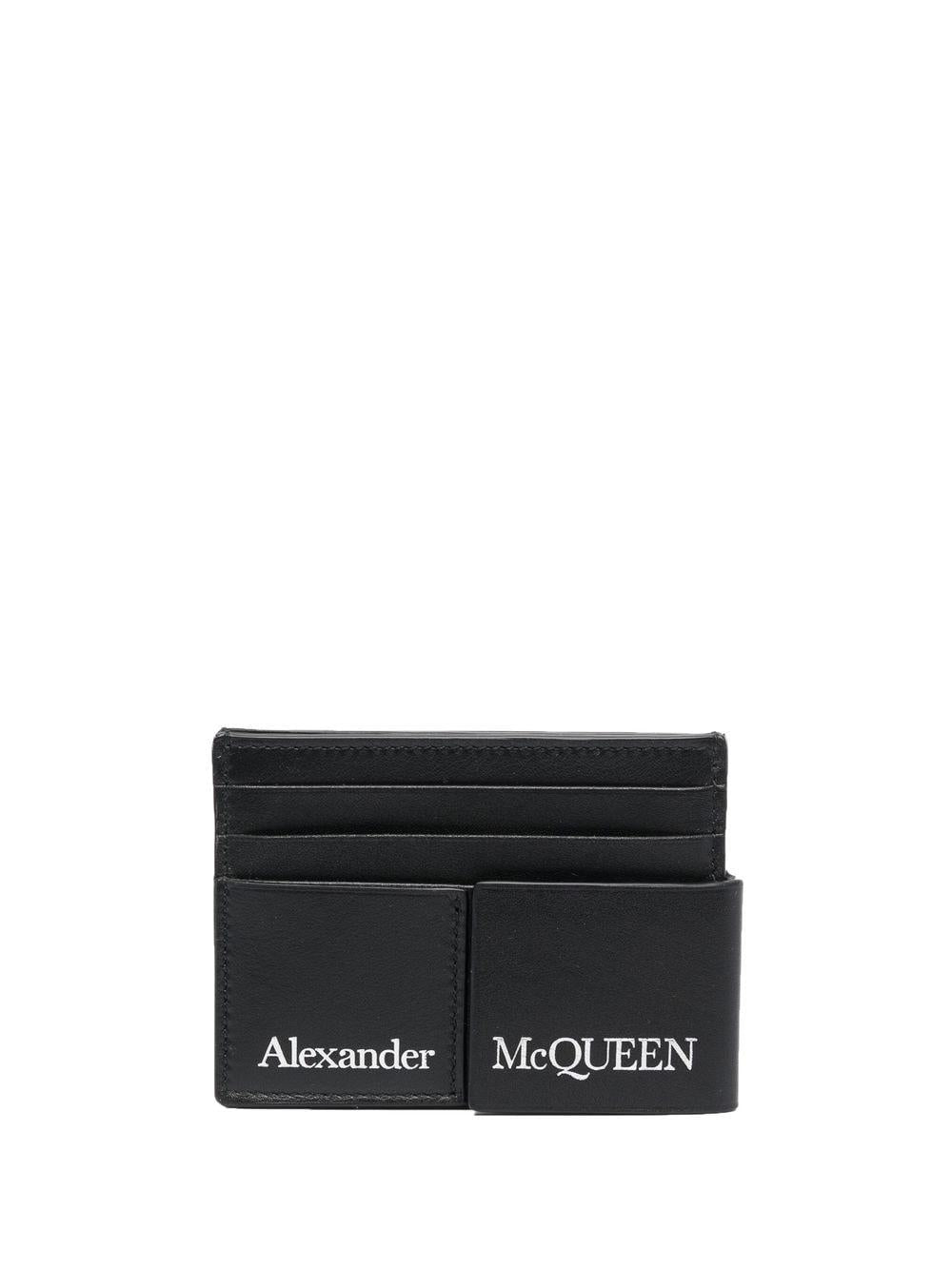 Alexander Mcqueen Men's Card Holder in Black | 7265641AAJO1000