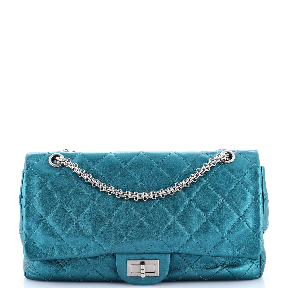 Chanel CHANEL Reissue 2.55 Flap Bag Quilted Metallic Aged Calfskin 227