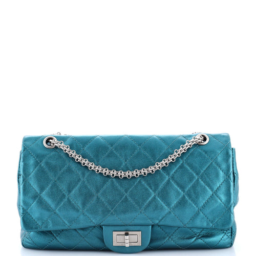 CHANEL Reissue 2.55 Flap Bag Quilted Metallic Aged Calfskin 227