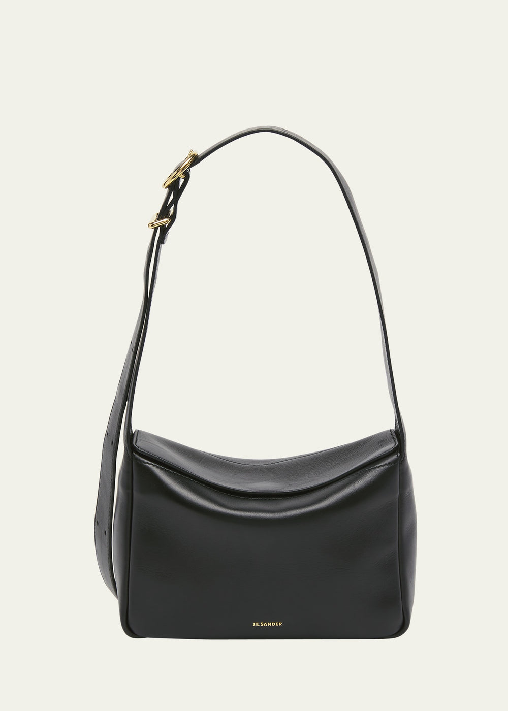 XS Fold-Over Flap Leather Shoulder Bag