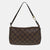 Brown Canvas  Pochette Accessoires Clutches