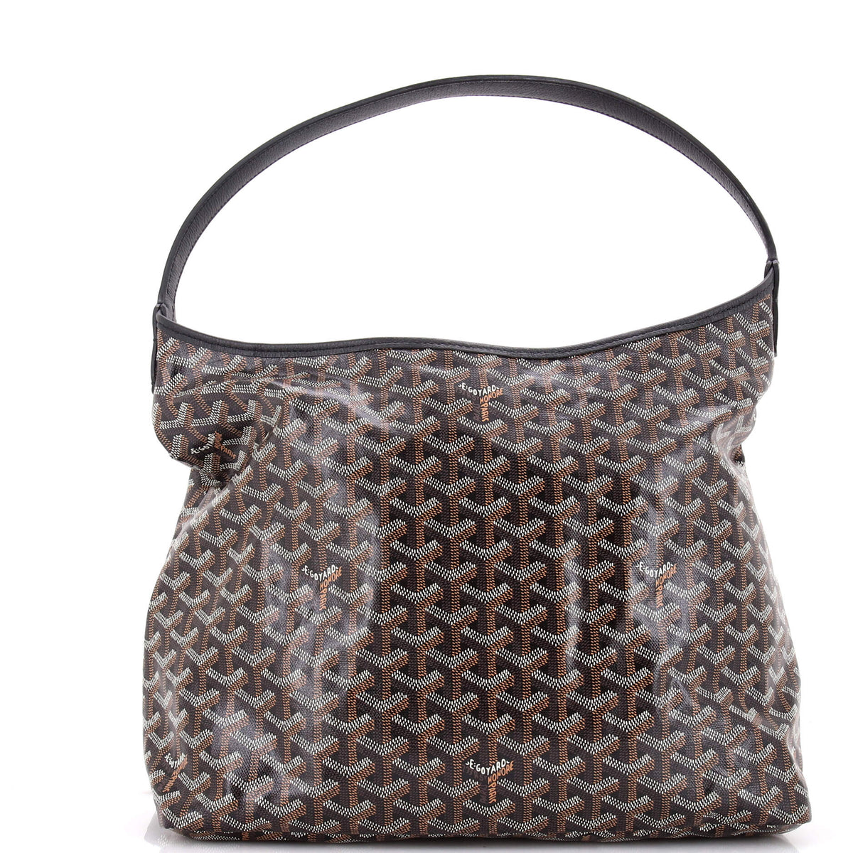 Goyard GOYARD Boheme Hobo Coated Canvas