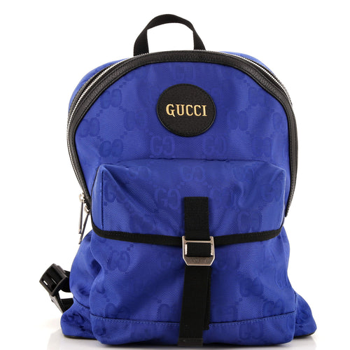 GUCCI Off The Grid Single Pocket Backpack GG Econyl