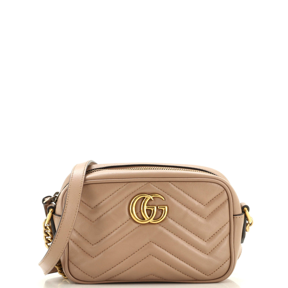 Gucci GUCCI GG Marmont Shoulder Bag Matelasse Leather Mini