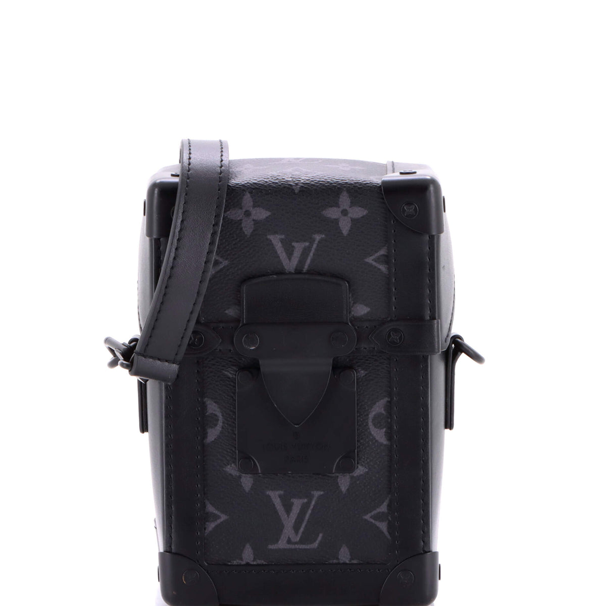 Louis Vuitton Vertical Trunk Wearable Wallet Monogram Eclipse Canvas