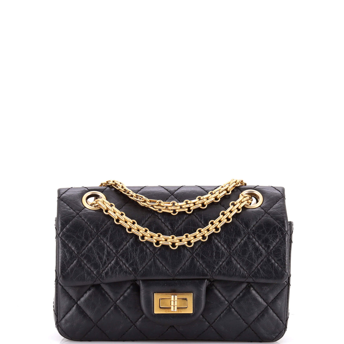 Chanel CHANEL Reissue 2.55 Flap Bag Quilted Aged Calfskin 224