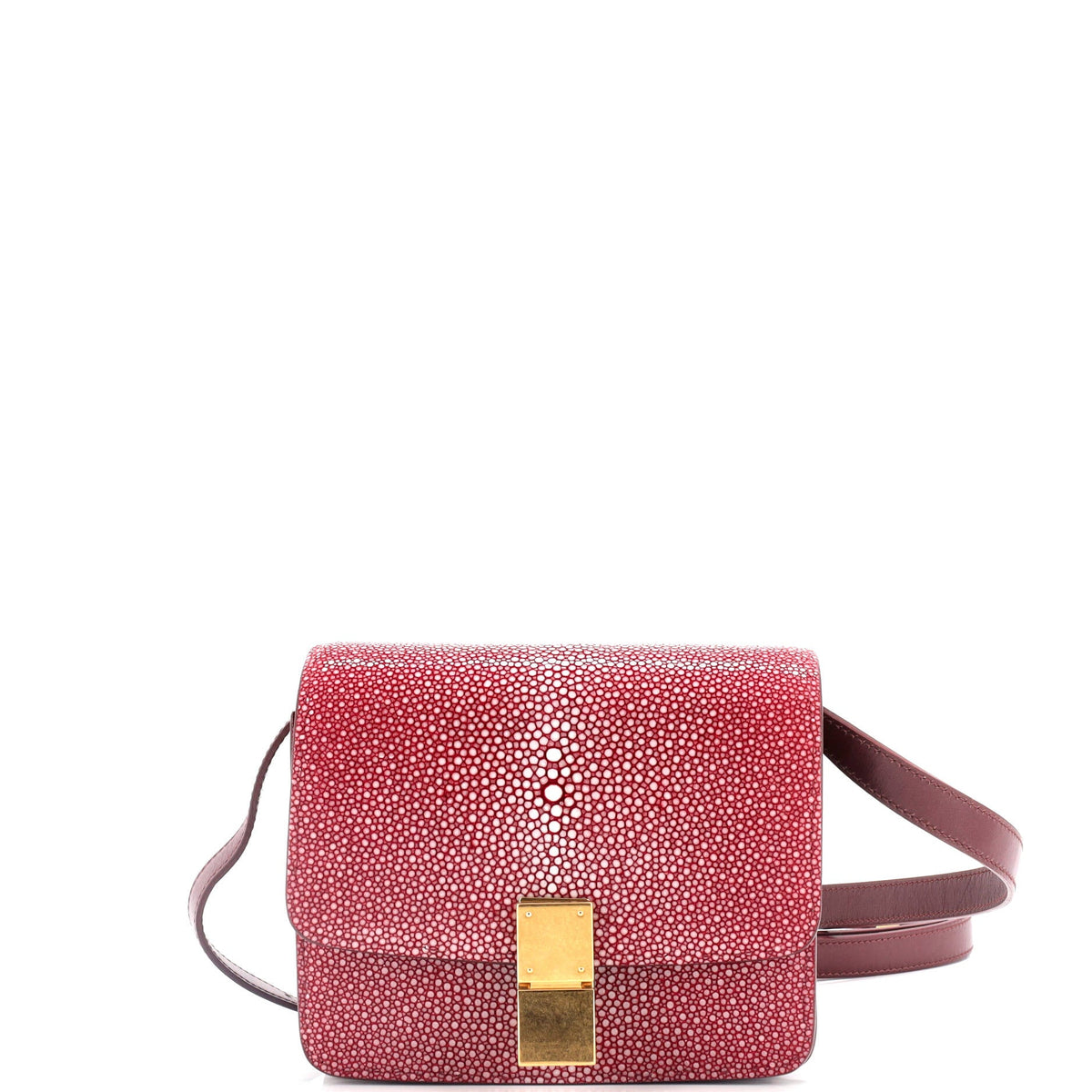 Celine CELINE Classic Box Bag Stingray Small