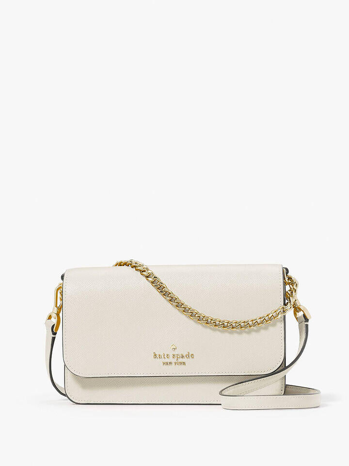 Kate Spade Au Madison Saffiano Leather Small Flap Crossbody