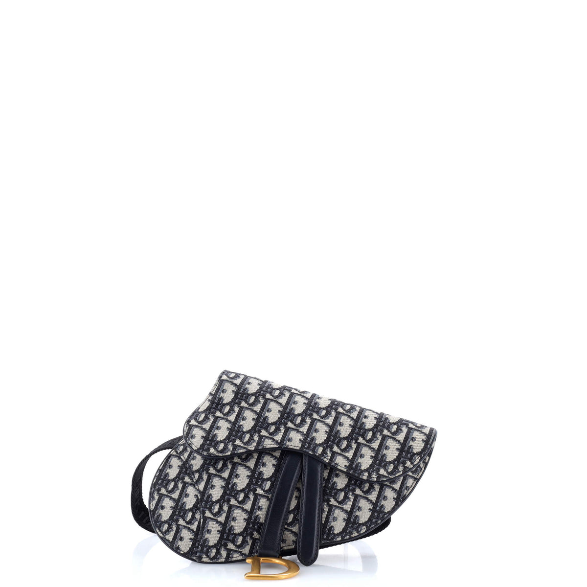 Christian Dior Saddle Belt Bag Oblique Canvas