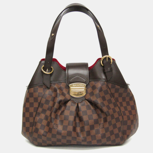 Damier Ebene Sistina GM Shoulder Bag
