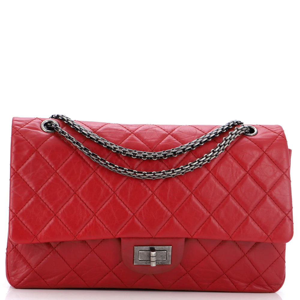 CHANEL Reissue 2.55 Flap Bag Quilted Aged Calfskin 227