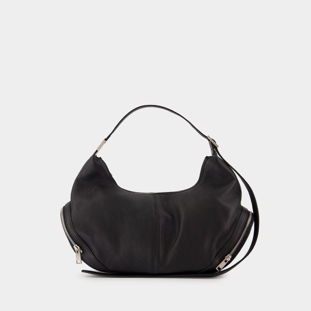 Osoi Women's Cargo Large Shoulder Bag in Black | 24FWB03014001