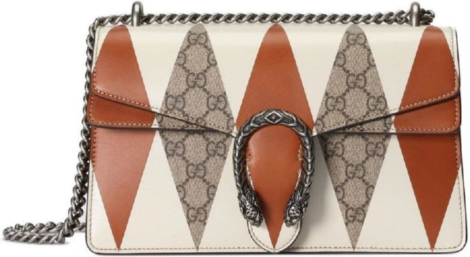 Gucci Women's Dionysus Small Shoulder Bag in B.eb/M.wh | 400249FAARG