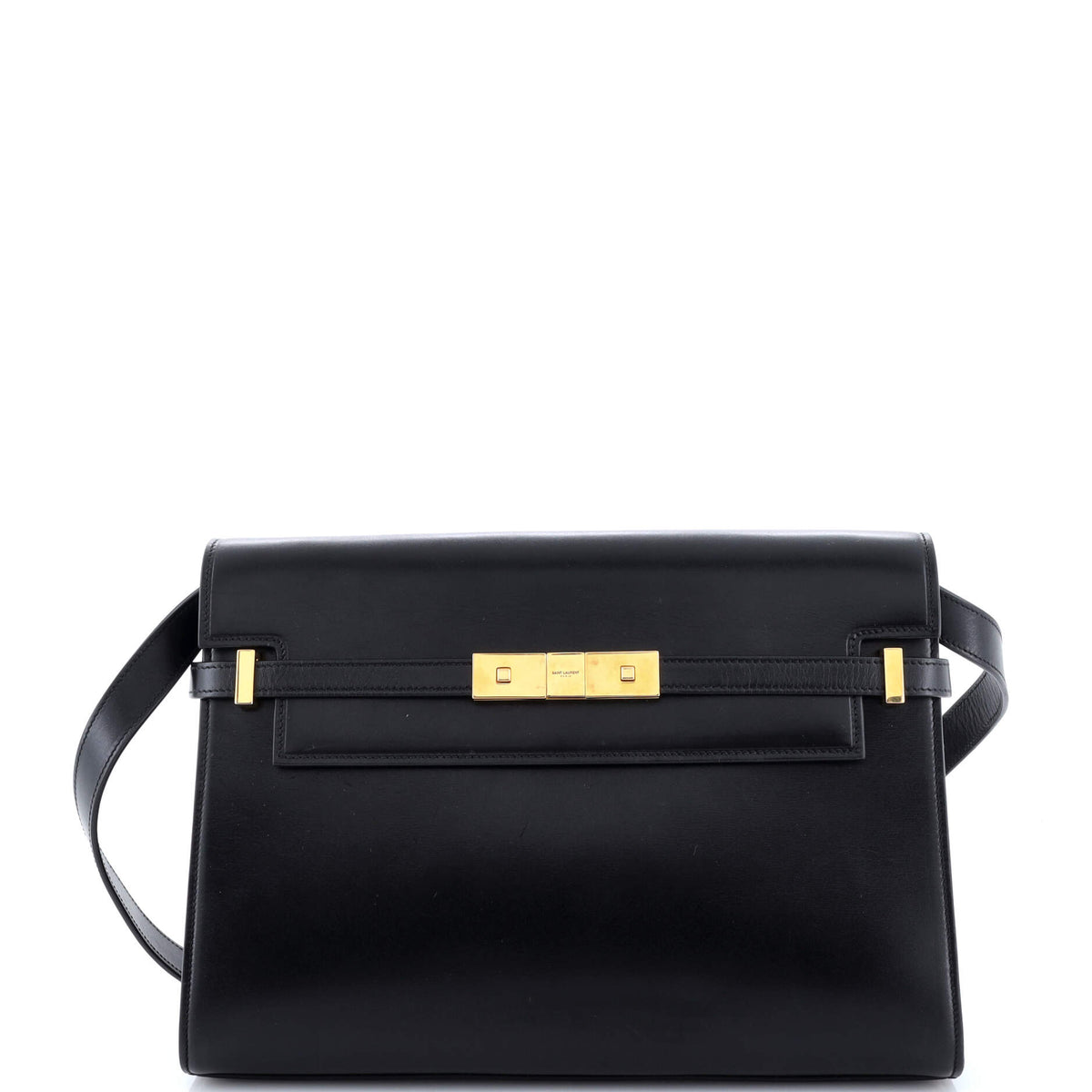 Saint Laurent Manhattan Shoulder Bag Leather Medium