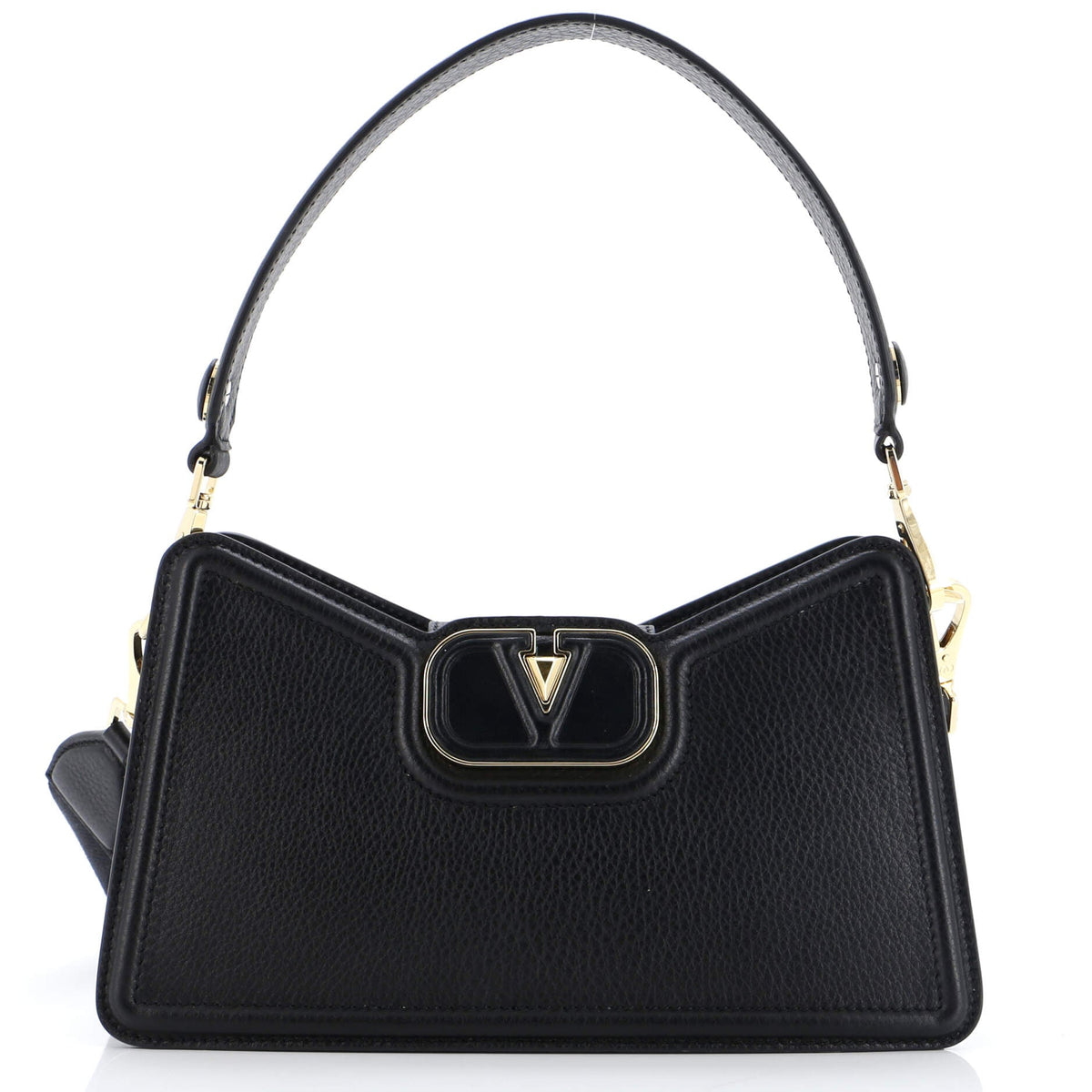 Valentino Garavani VALENTINO GARAVANI VLogo Shoulder Bag Leather