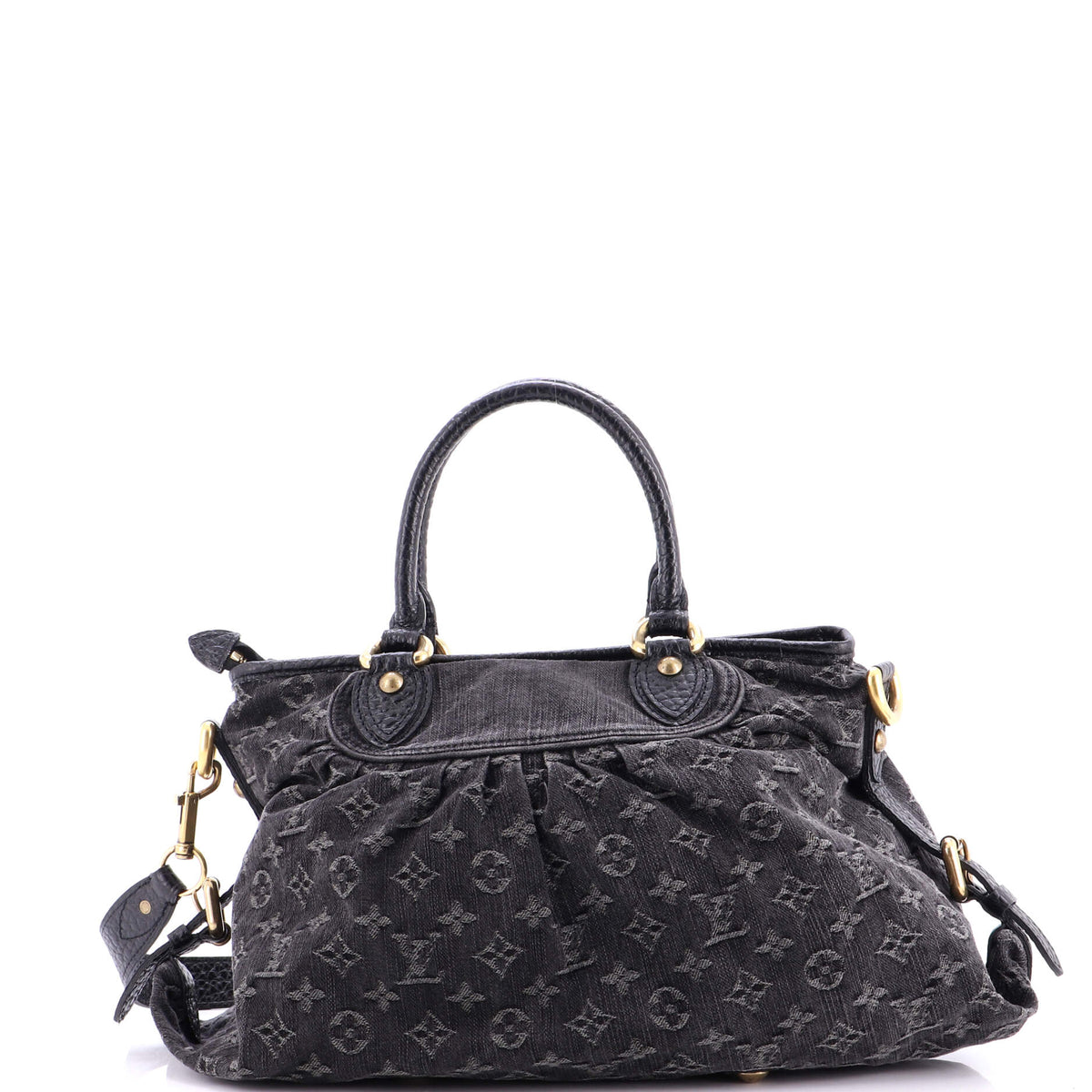 Louis Vuitton Neo Cabby Handbag Denim GM