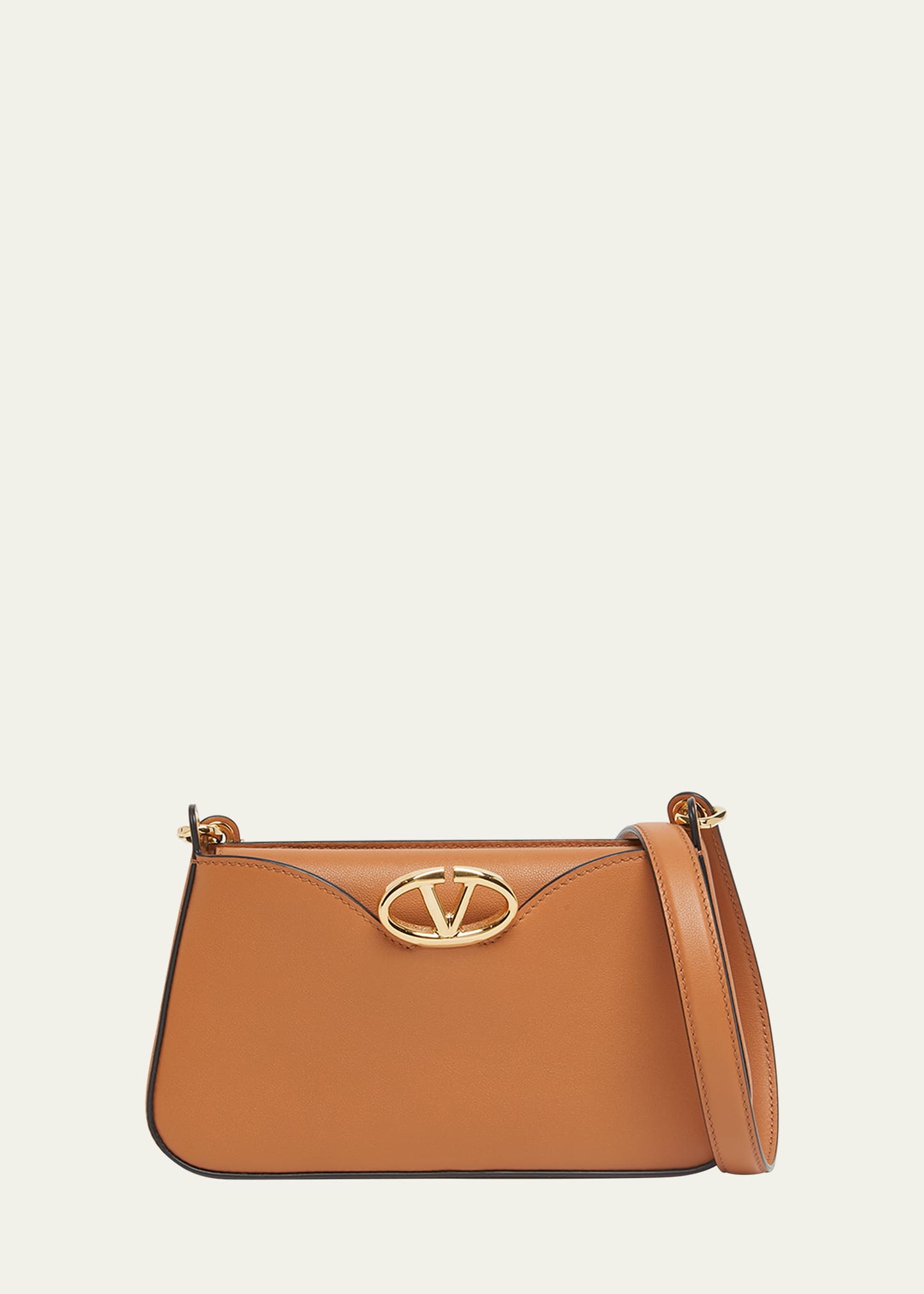 Valentino The Bold VLOGO Calfskin Leather Crossbody Bag