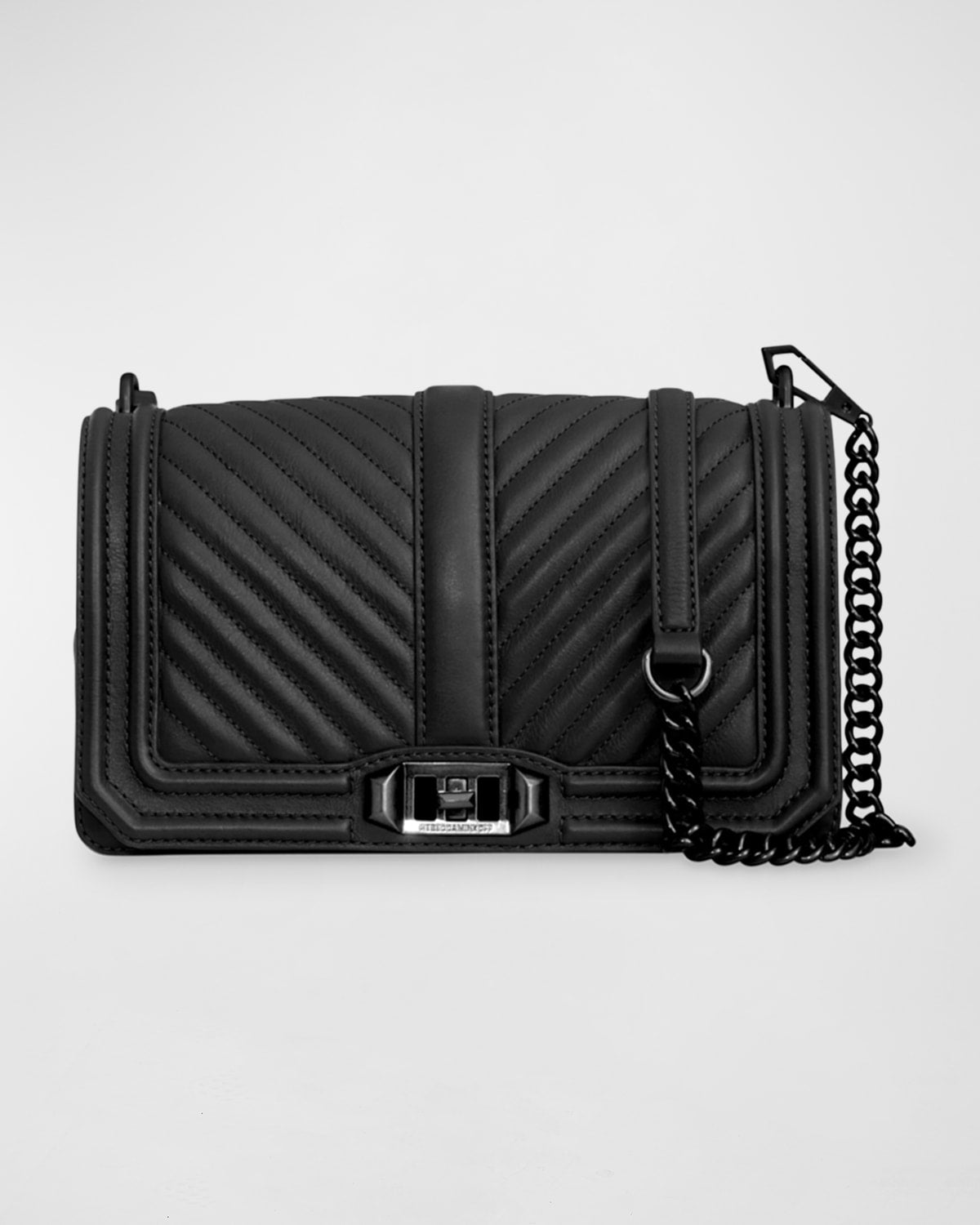 Rebecca Minkoff Love Chevron-Quilted Crossbody Bag