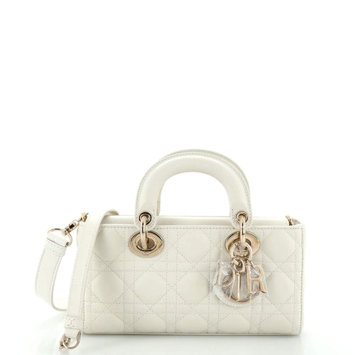 Lady D-Joy Bag Cannage Quilt Lambskin Small