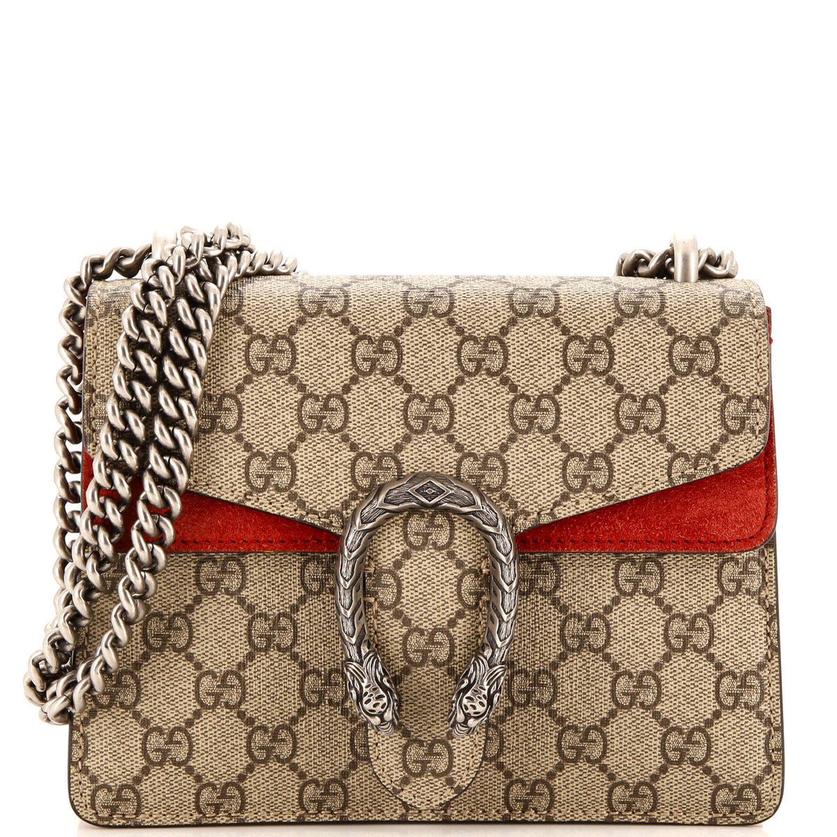 Gucci GUCCI Dionysus Bag GG Coated Canvas Mini