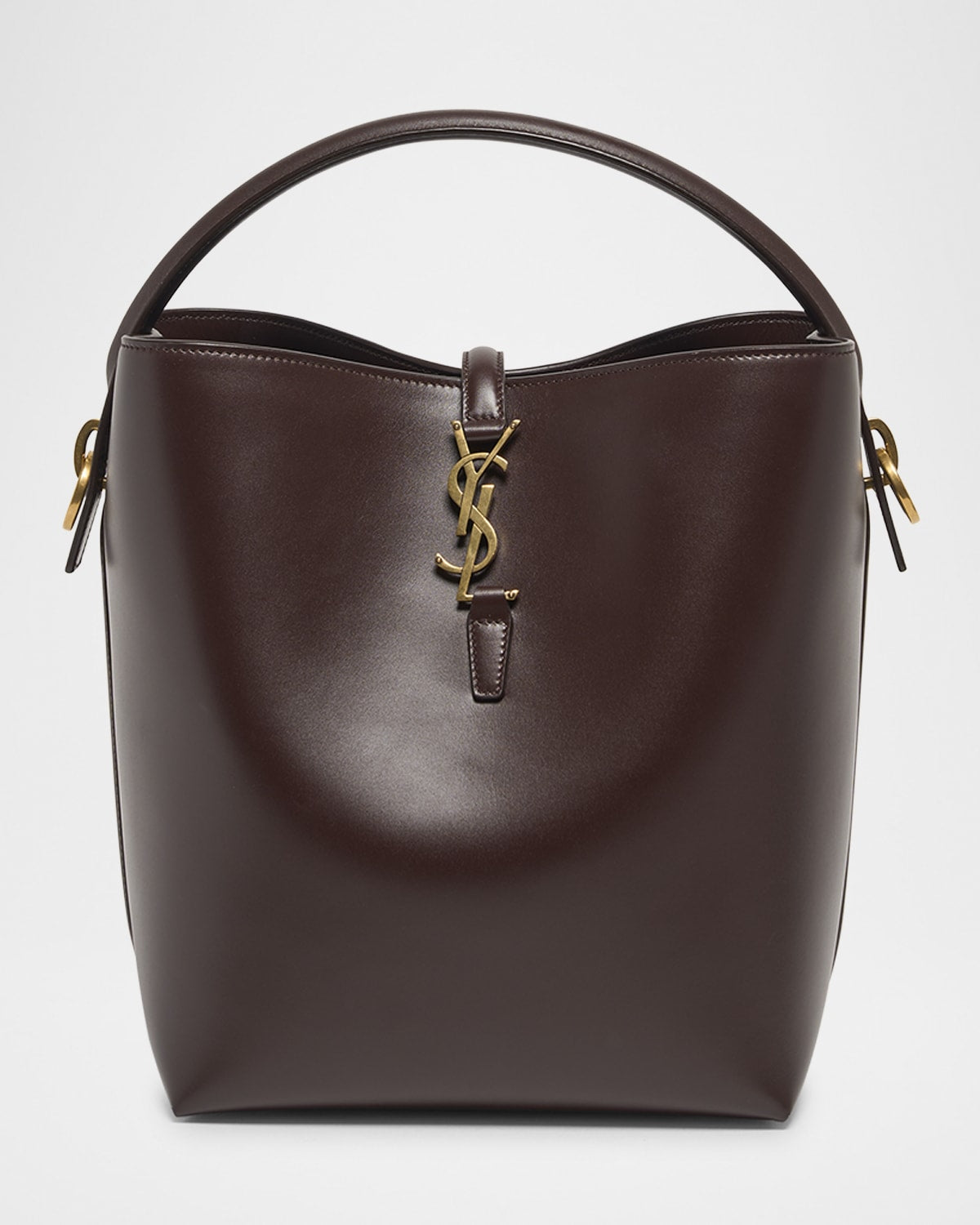 Saint Laurent Le 37 YSL Bucket Bag in Smooth Leather