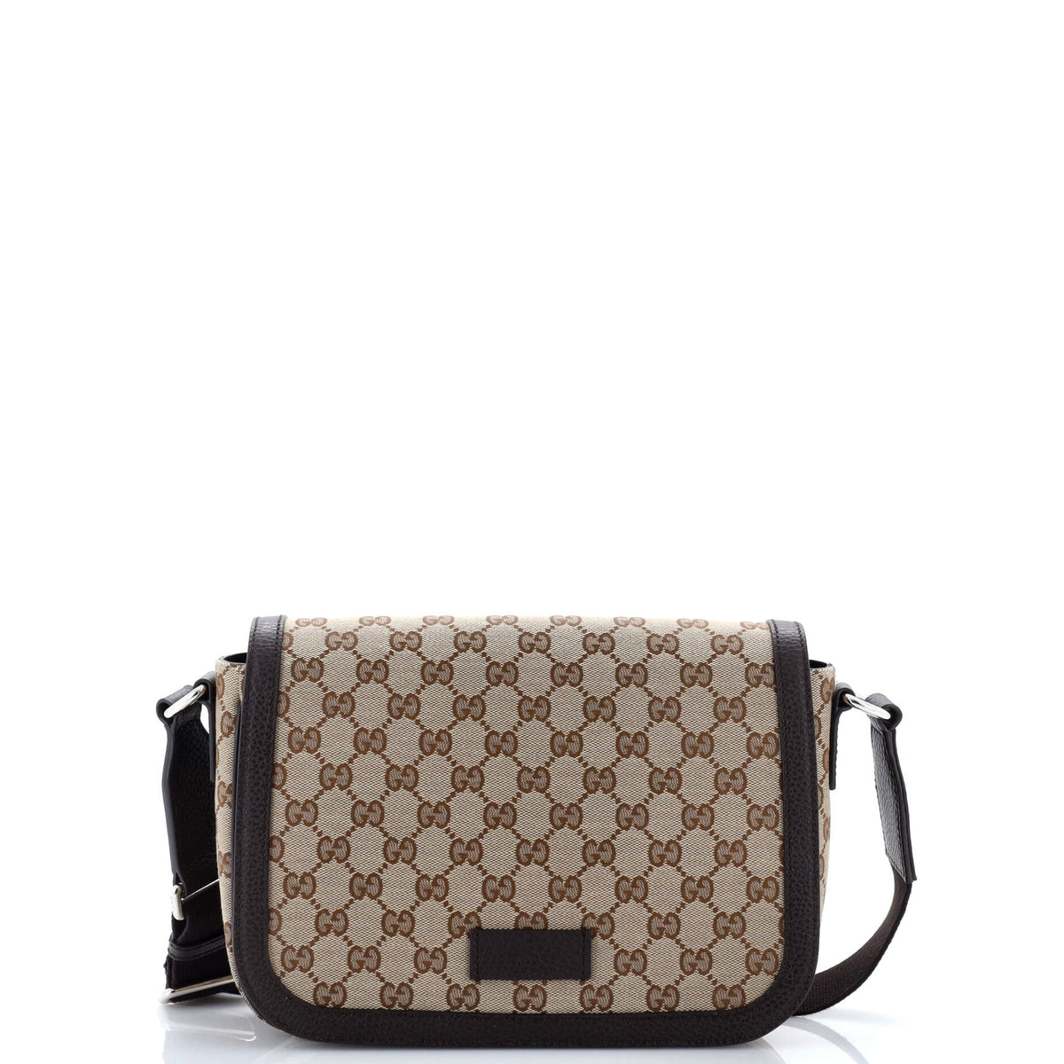 Gucci GUCCI Flap Messenger Bag GG Canvas Small