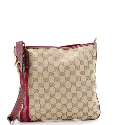 GUCCI Jolicoeur Messenger Bag GG Canvas