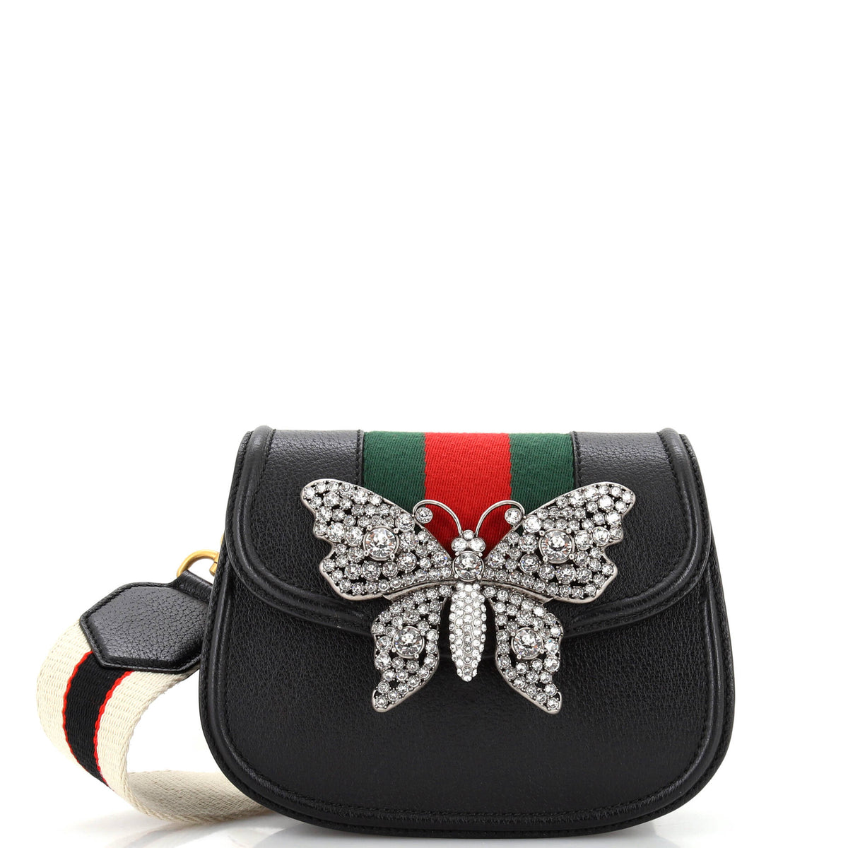 Gucci GUCCI Totem Shoulder Bag Leather Small