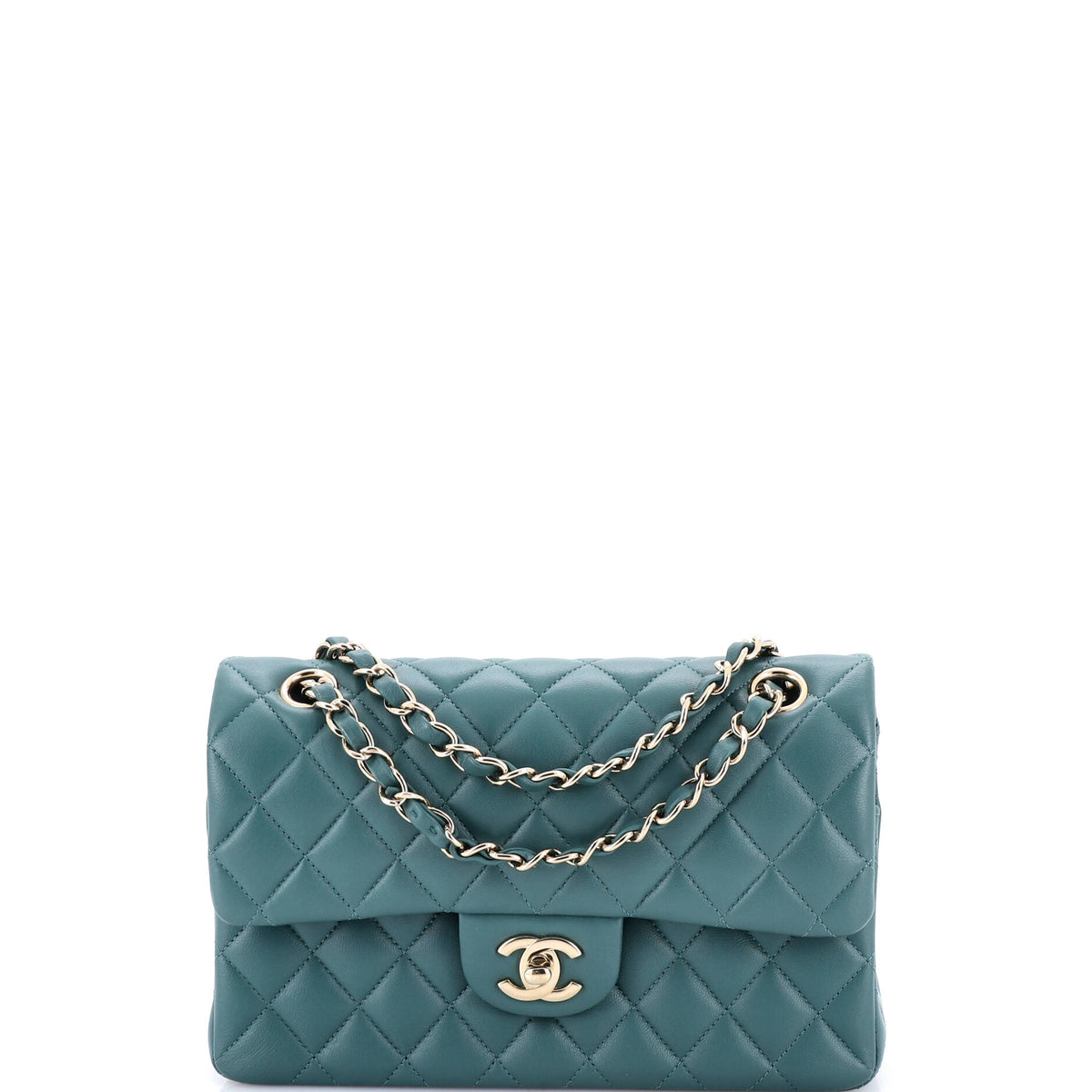 Chanel CHANEL Classic Double Flap Bag Quilted Lambskin Small