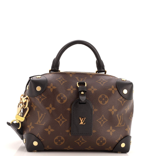 Petite Malle Souple Handbag Monogram Canvas