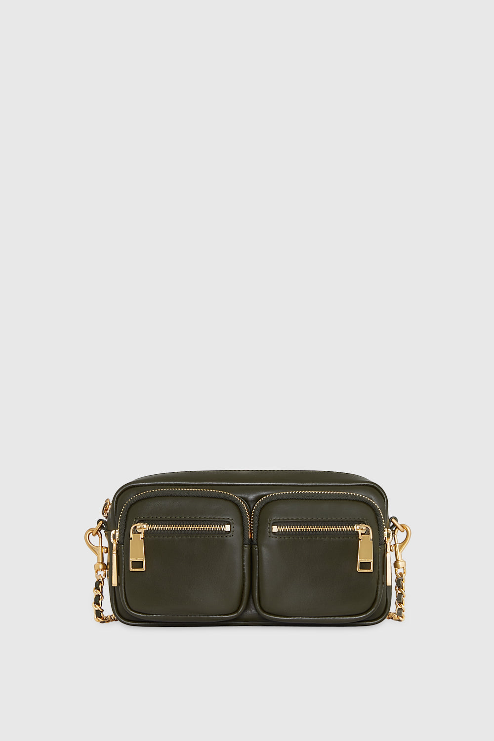 Rebecca Minkoff Small Surplus Crossbody Bag In Moss