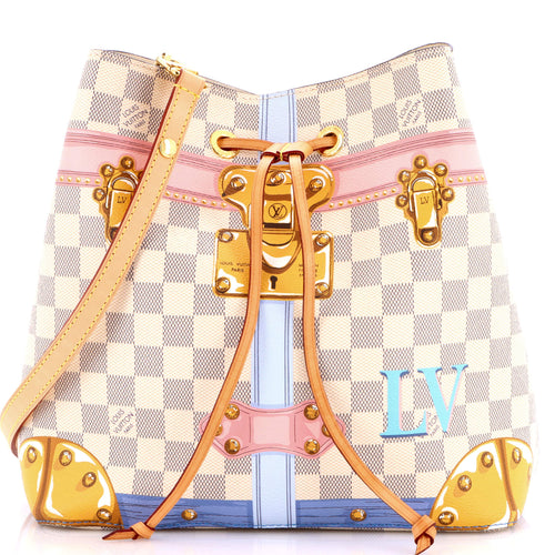 NeoNoe Handbag Limited Edition Damier Summer Trunks