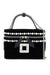 Women's Micro Vanity Bag With Rhinestone in Nero | RBWANMH7000LU5