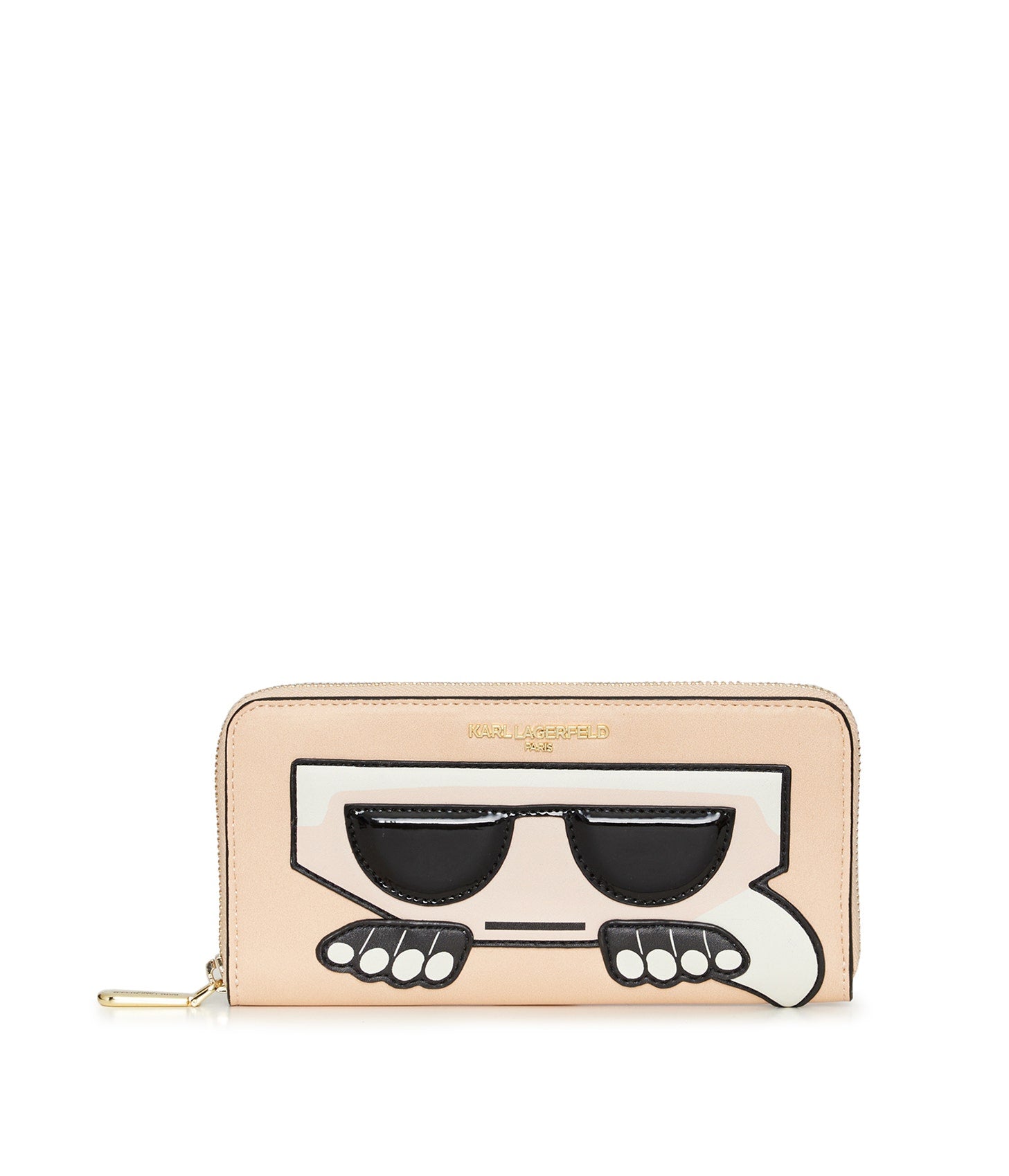 Karl Lagerfeld Paris | Women's Maybelle Continental Wallet | Fawn/Black