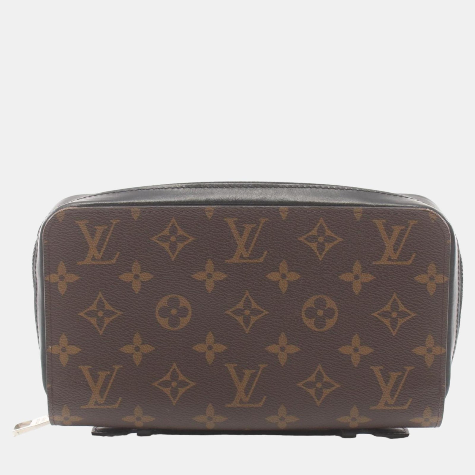 Louis Vuitton Portefeuille Zippy XL en toile marron monogramme Macassar