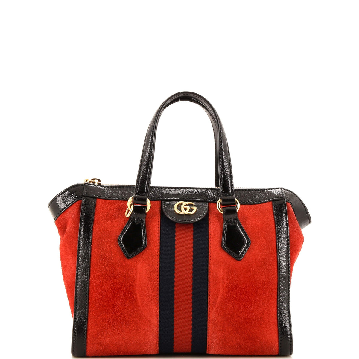 Gucci GUCCI Ophidia Top Handle Tote Suede Small