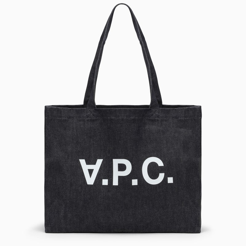 A.P.C. Blue Denim Daniela Shopping Bag