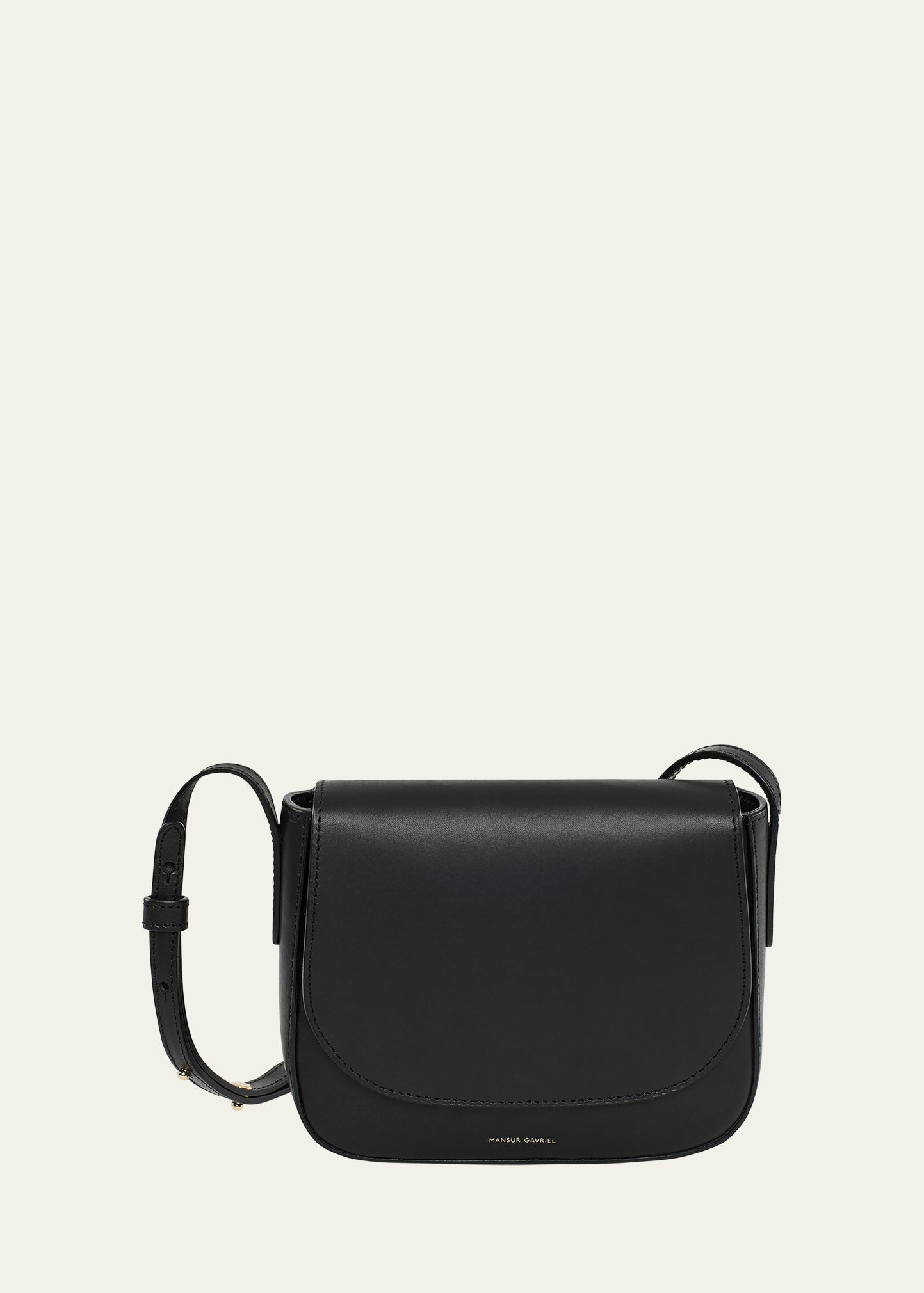 Mansur Gavriel Classic Flap Calf Leather Crossbody Bag