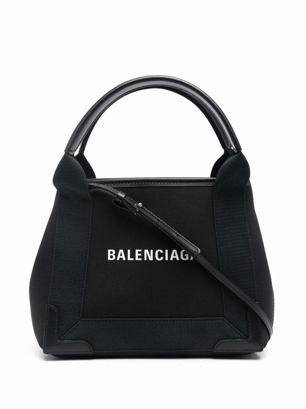 Balenciaga Women's Navy Cabas Xs Crossbody Bag in Black | 390346 Color 2HH3N Color 1000