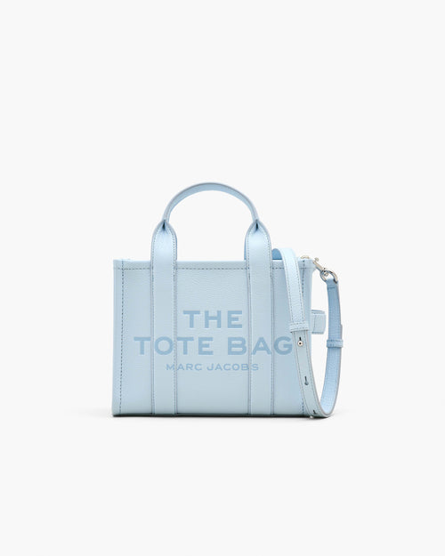 Marc Jacobs The Leather Small Tote Bag in Cloud Blue