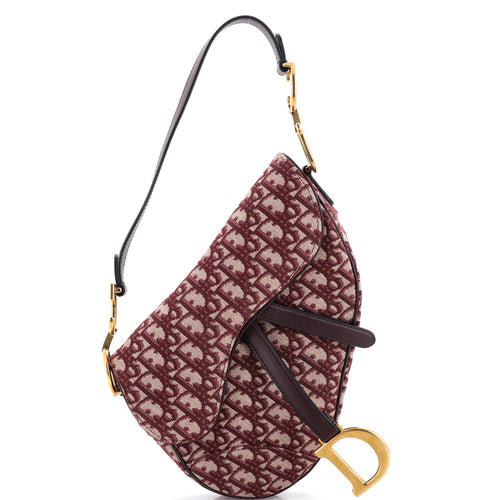 Saddle Handbag Oblique Canvas Medium