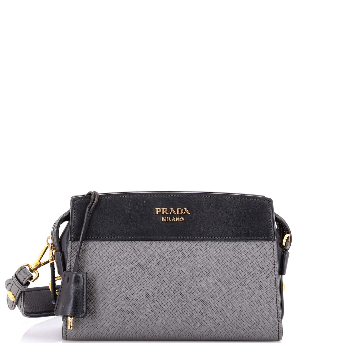 Prada PRADA Esplanade Crossbody Bag Saffiano with City Calf Small