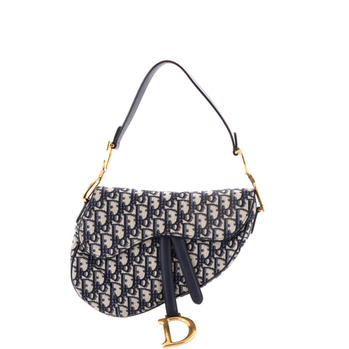 Saddle Handbag Oblique Canvas Medium