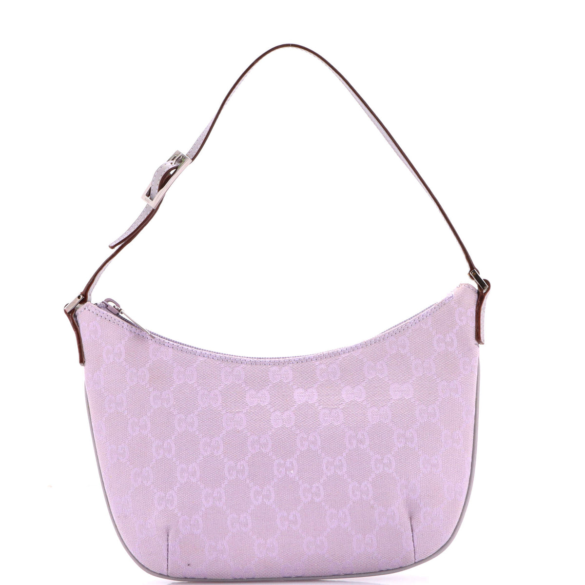 Gucci GUCCI Vintage Pochette Shoulder Bag GG Canvas Small