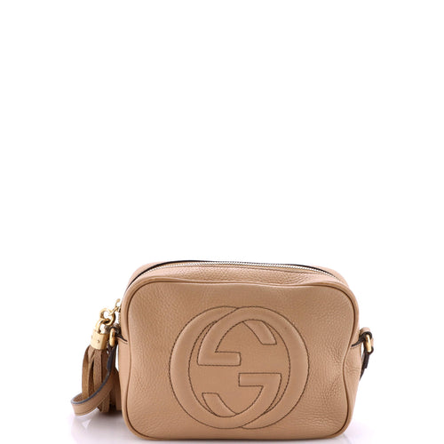 GUCCI Soho Disco Crossbody Bag Leather Small